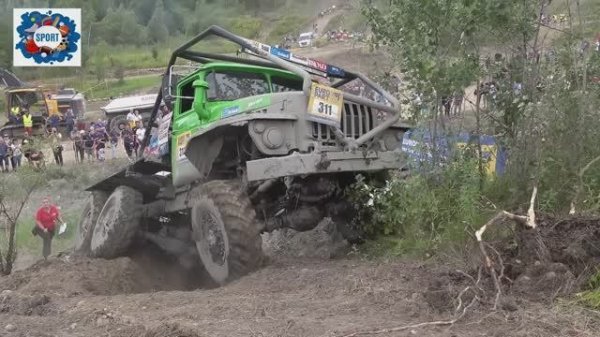 Truck OffRoad. Грузовик Урал на бездорожье
