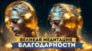ПОПРОБУЙ ПОСЛУШАТЬ 10 МИНУТ И ЖИЗНЬ ИЗМЕНИТСЯ НАВСЕГДА. МЕДИТАЦИЯ БЛАГОДАРНОСТИ СОЗДАНИЕ РЕАЛЬНОСТИ