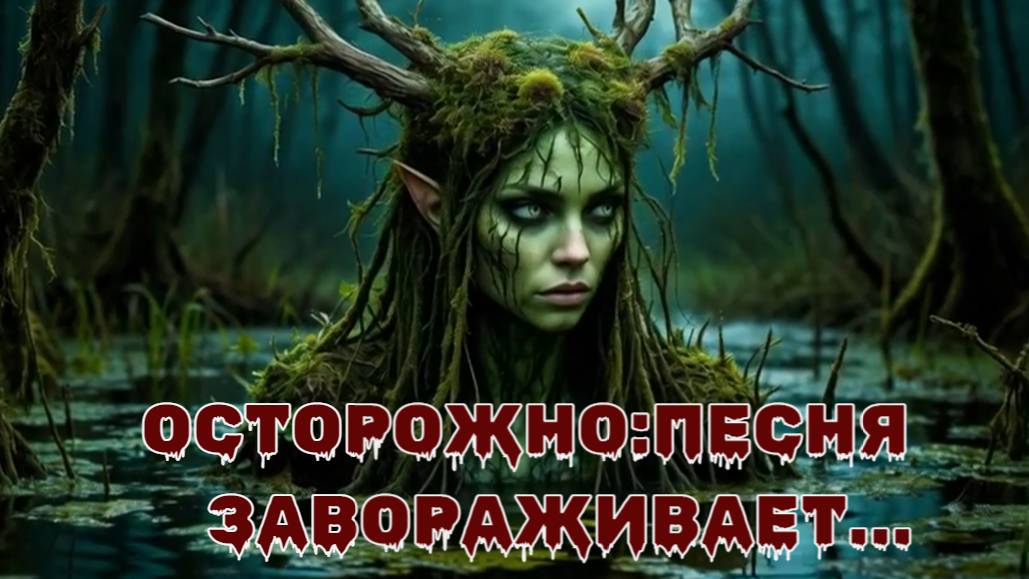 ⚡️Болотная царица ⚡️ Первая часть📌Авторская песня+ Нейроклип 📌 #rock #gotikrock #horror