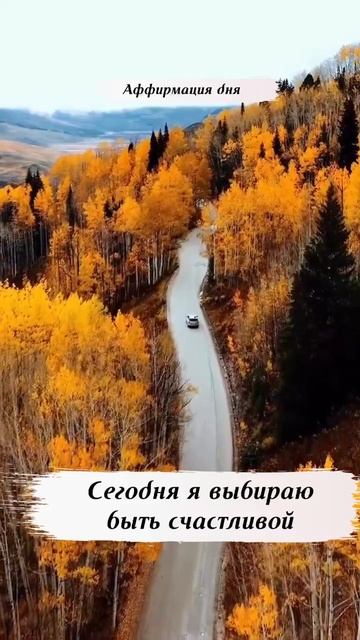 Аффирмация дня