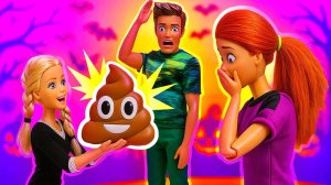 ГАДАЛКА И БАРБИ?!🔮🖤 Волшебное спасение свидания на Хэллоуин 🎃💖