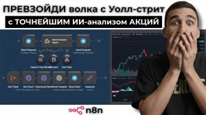 Как я создал ИИ-агента для биржевого анализа без кода (полное руководство n8n)