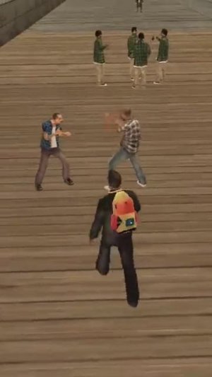 GTA: San Andreas - npc battle Part #56 (←hmost vs bmost→)