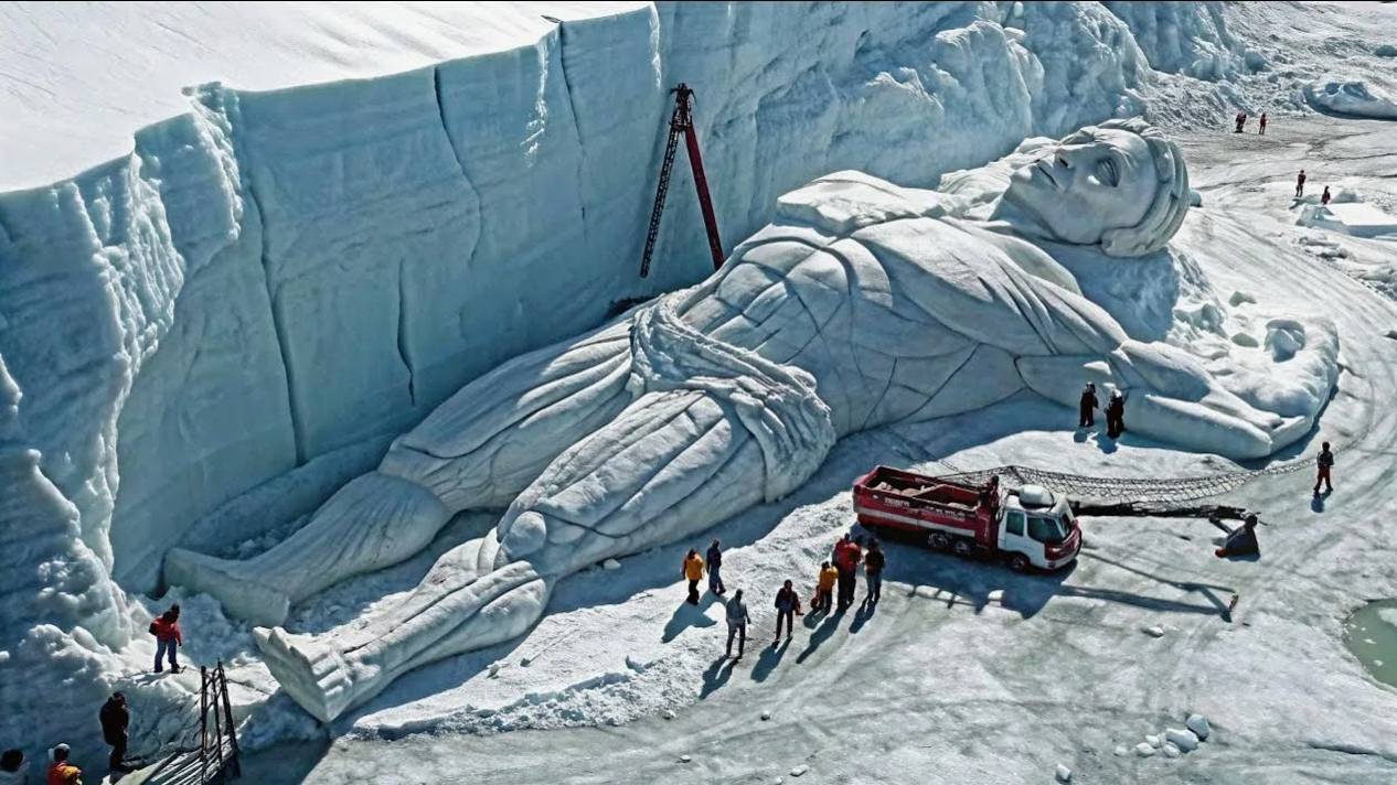 Исследователи пробурили туннель в ледяной стене Антарктиды смотреть онлайн