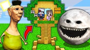 НУБ И ПРО СПРЯТАЛИСЬ НА ДЕРЕВЕ ОТ ХАМУД ХАБИБИ и ЛУНА ПРОСНУЛАСЬ в МАЙНКРАФТ АНИМАЦИЯ РАКУН И ДОЧКА