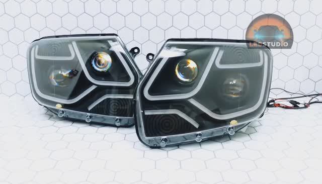 Renault Duster фары светодиодные! смотреть онлайн
