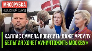 Кайя Каллас достала весь ЕС || Бельгия нагло грозит Москве || Дания решила напугать Путина