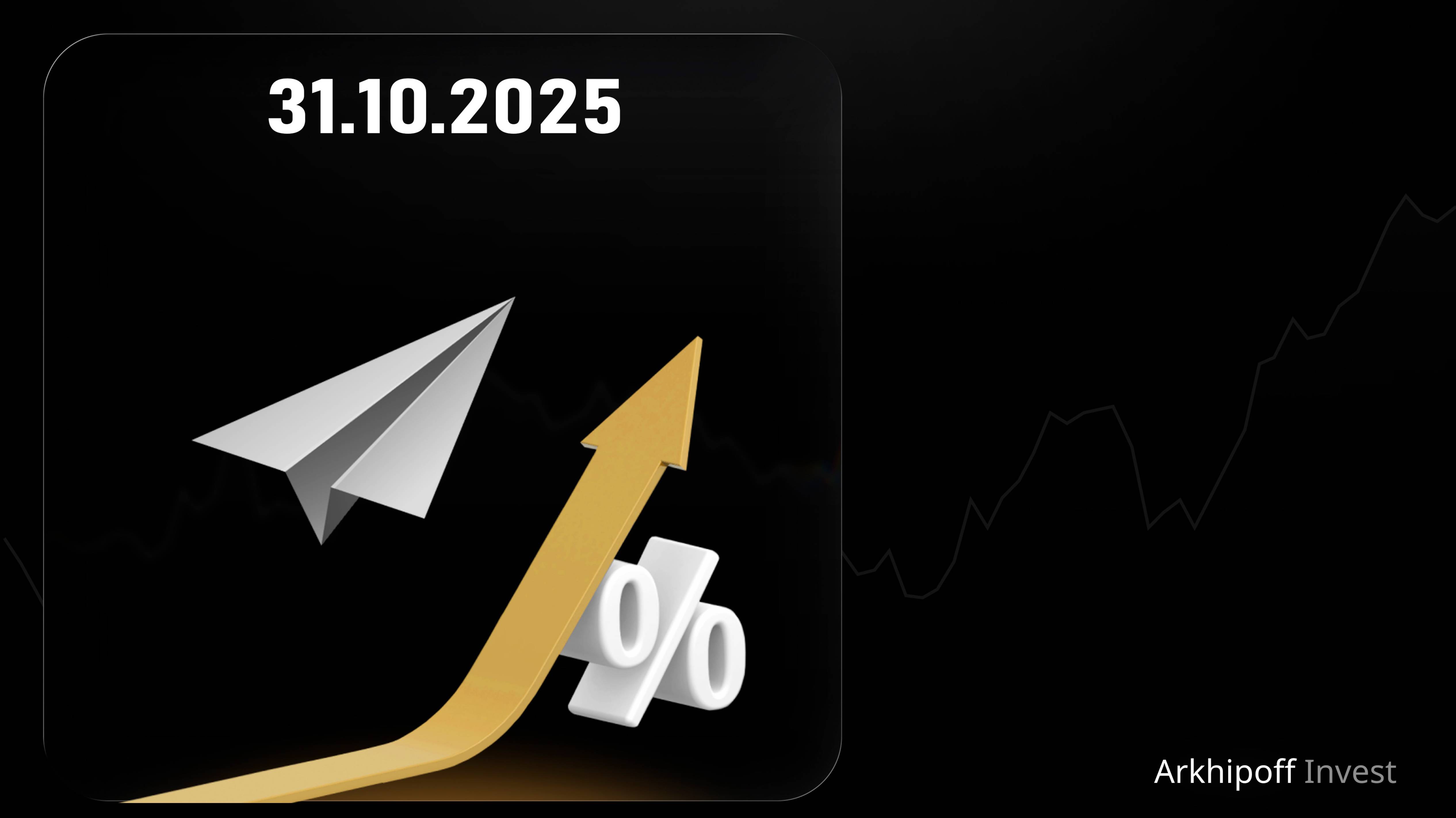 Аналитический обзор рынка 31.10.2025 | Анализ акций РФ и отработка движений по деривативам |