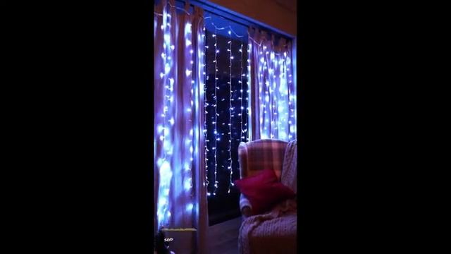 Светодиодная гирлянда CL18 занавес Feron смотреть онлайн