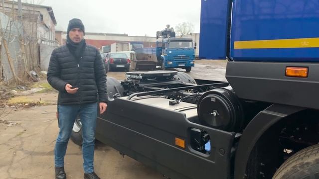 МАЗ-5440C9 С ДВИГАТЕЛЕМ RENAULT С НОВЫМ ИНТЕРЬЕРОМ. ПОЧТИ ИНОМАРКА смотреть онлайн