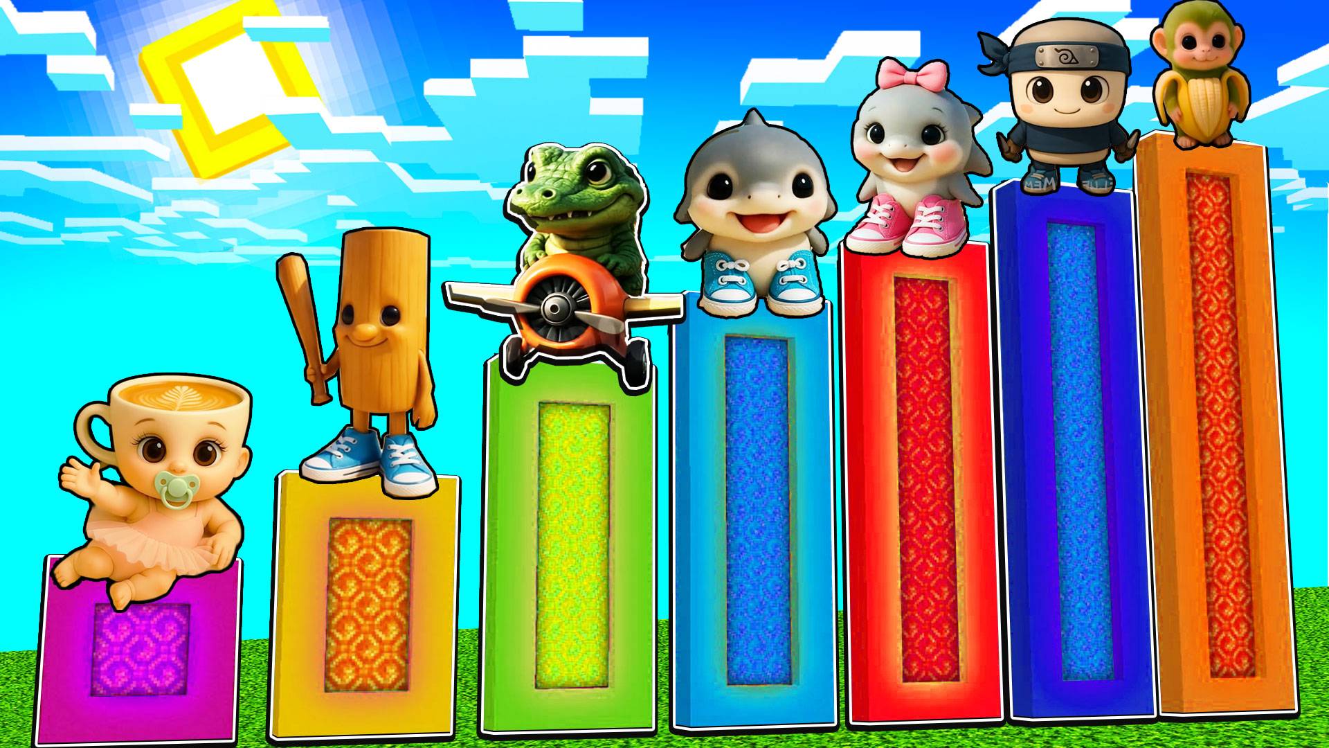 ВЫЖИВАНИЕ ВО ВСЕХ МЕМНЫХ ПОРТАЛАХ в Майнкрафте! УЖАСАЮЩЕЕ ИЗМЕРЕНИЕ! смотреть онлайн