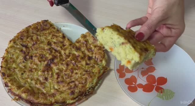 Запеканка из кабачка и картофеля #запеканка #кабачки #картофель смотреть онлайн