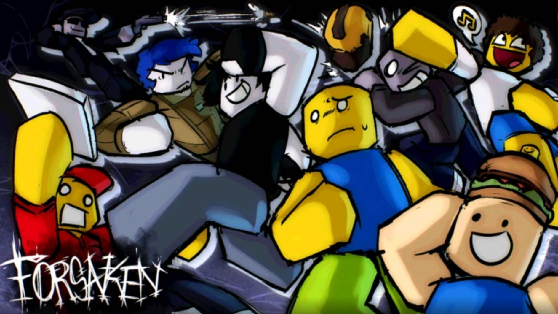 Обзор VIP персов и скины на приватке в Forsaken