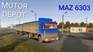 MOTOR DEPOT / MAZ 6303 Еду за зерном ( мобильные игры )