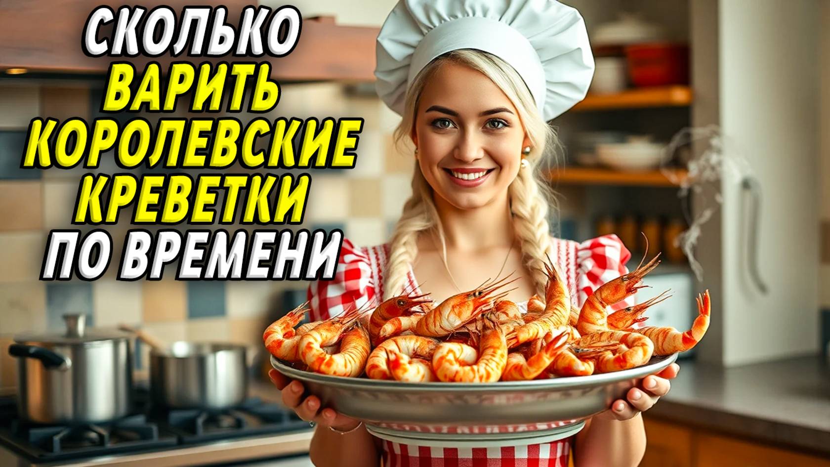 Сколько варить королевские креветки по времени смотреть онлайн