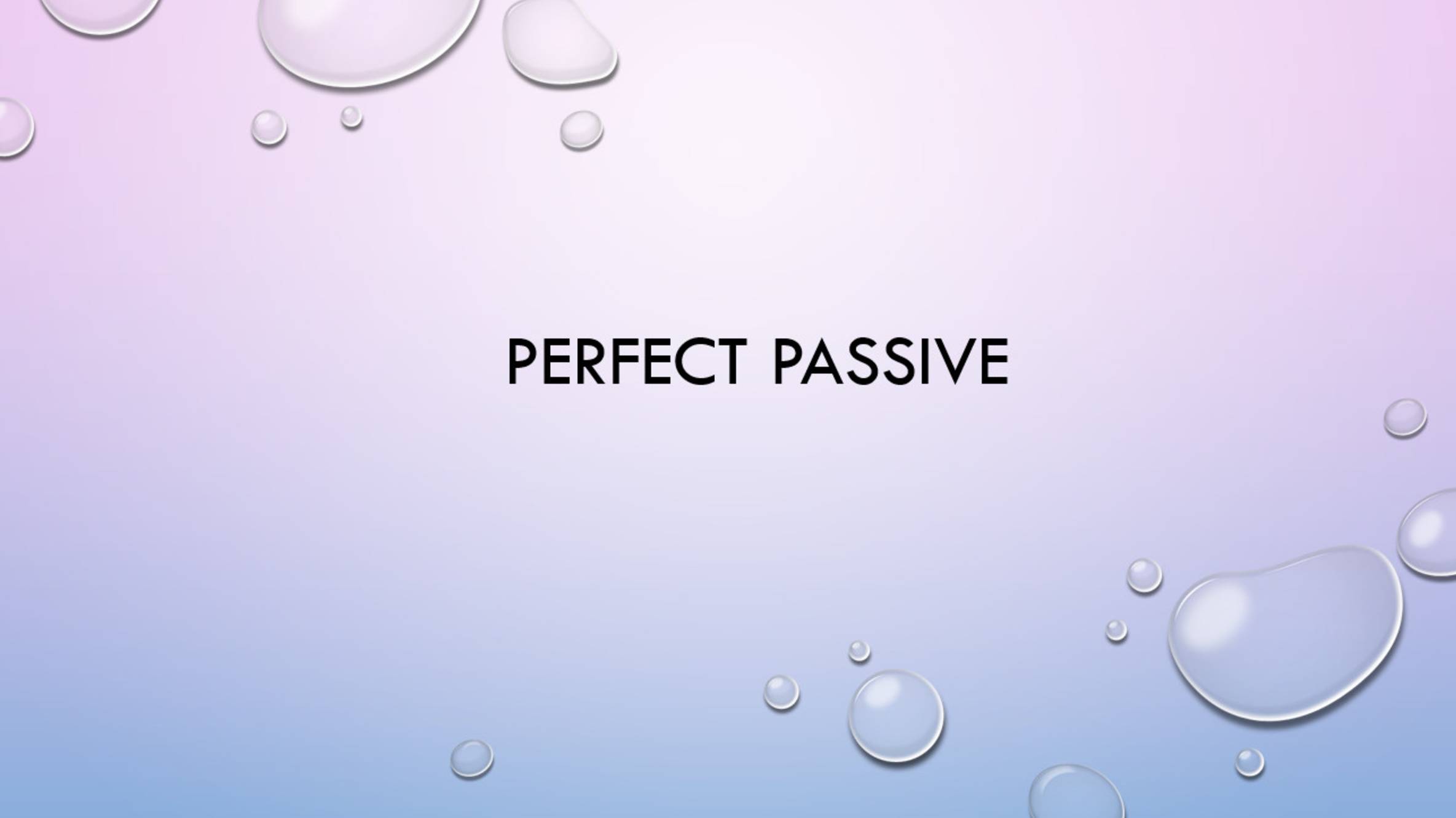 perfect passive смотреть онлайн