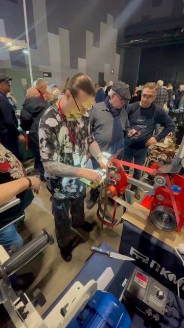 Выставка "Клинок", стенд "Профи КМТ" - Влада Пашолок