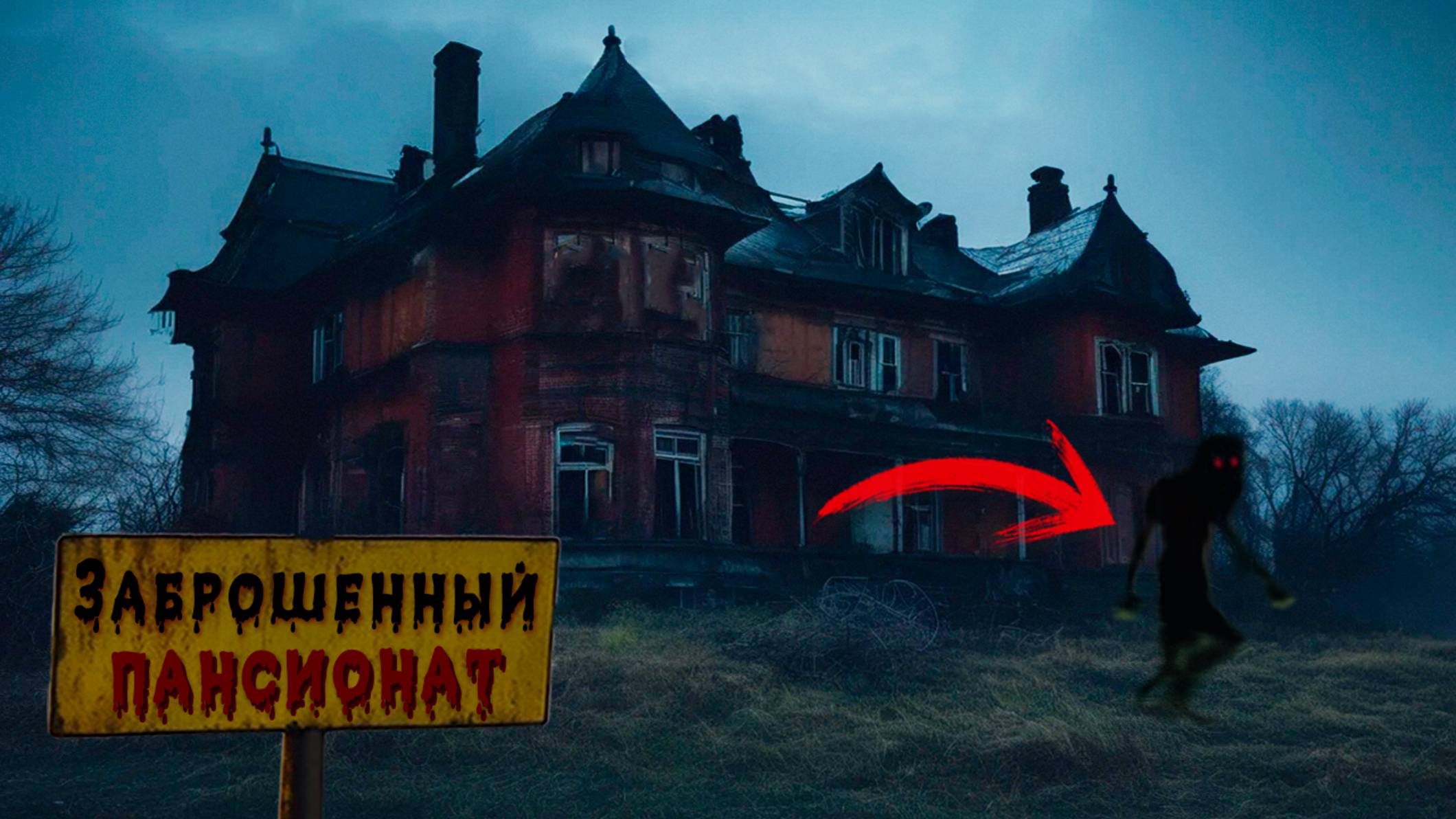 Страшные Кадры! Мистика в Заброшенном Пансионате смотреть онлайн