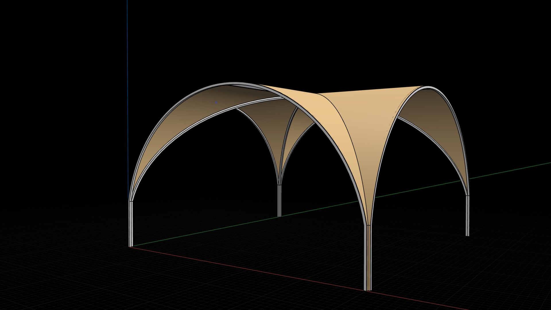 🏗️ #Shapr3D | Tutorials База : Навес сложной формы за 5 минут? Легко!