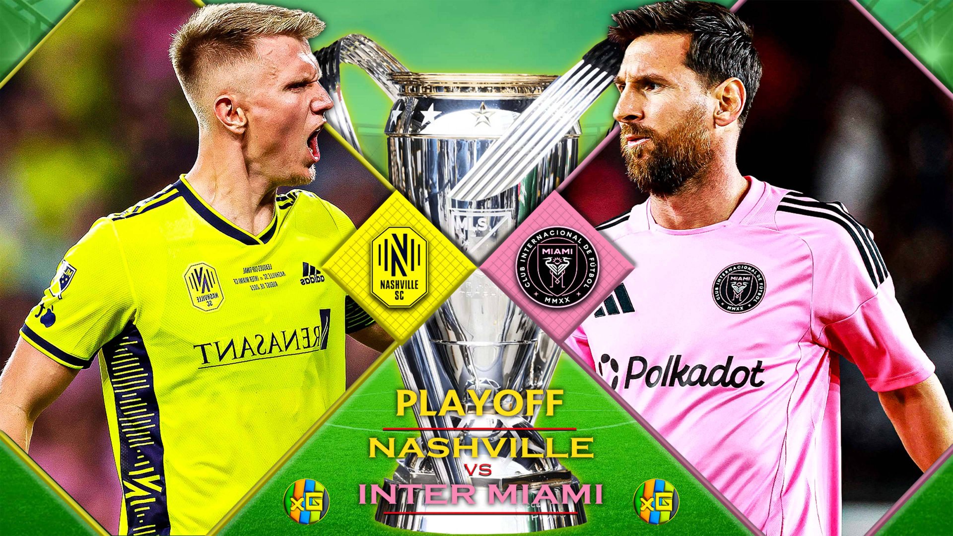 Нэшвилл - Интер Майами | 02.11.2025 | Футбол | MLS | Плей-офф | Прямая трансляция |xG смотреть онлайн