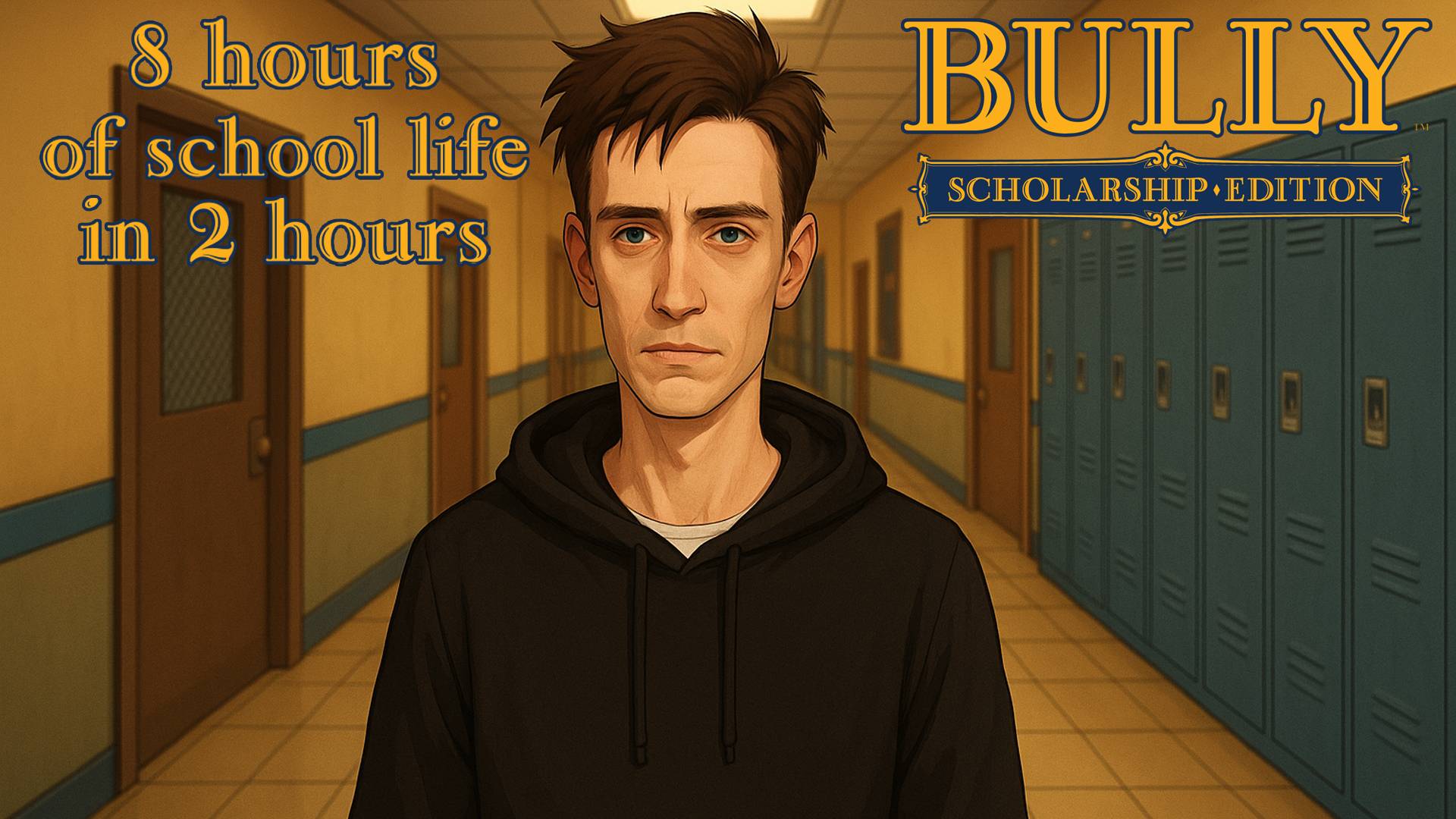 8 часов в школьном аду от Rockstar (BULLY нарезка) смотреть онлайн