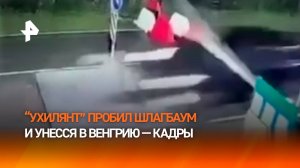 На Украине сняли на видео бегство мобилизованного в Венгрию