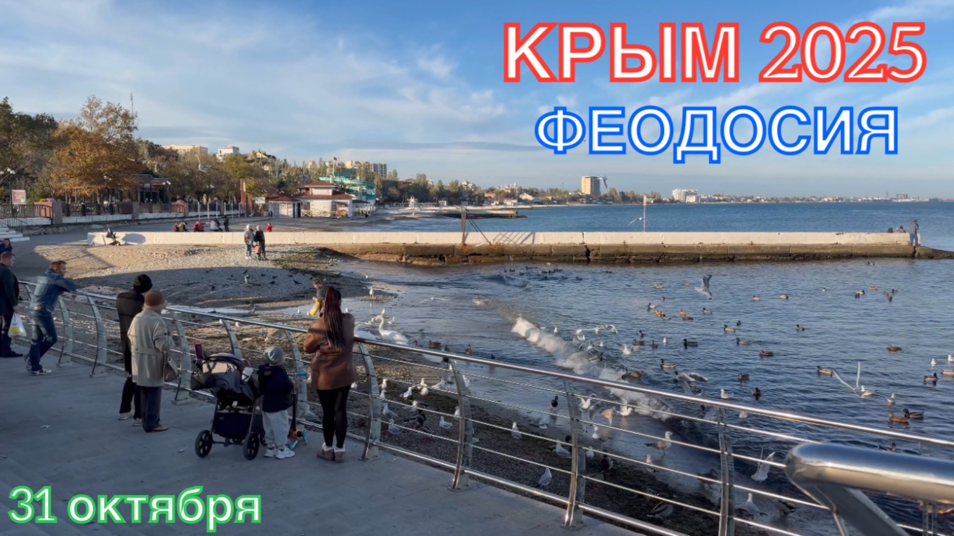 КРЫМ 2025 | ФЕОДОСИЯ | 31 октября ❤️🌊⛰️☀️🏖️🏄🐬 смотреть онлайн