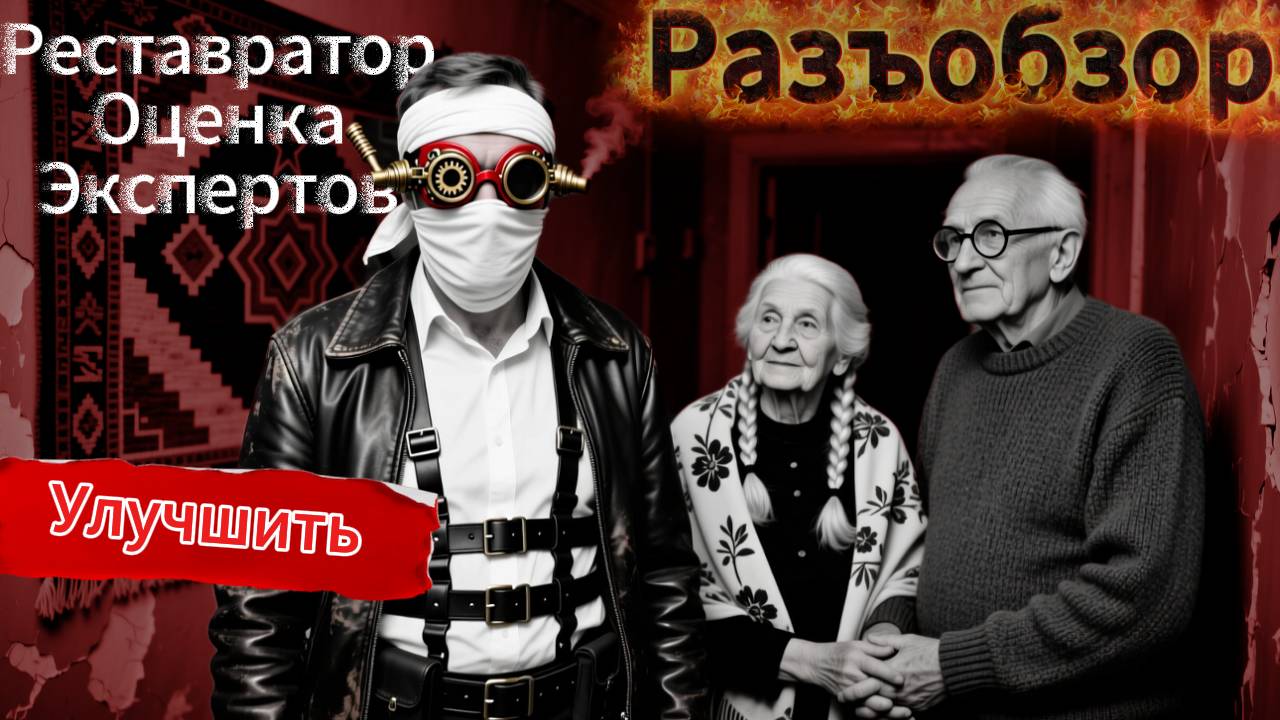 ОЖИВЛЯЕМ БАБУШКИНЫ ФОТОГРАФИИ. Оценка от экспертов бота для реставрации картинок #нейросети #фото