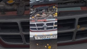 Субару форестер запуск двигателя на холодную