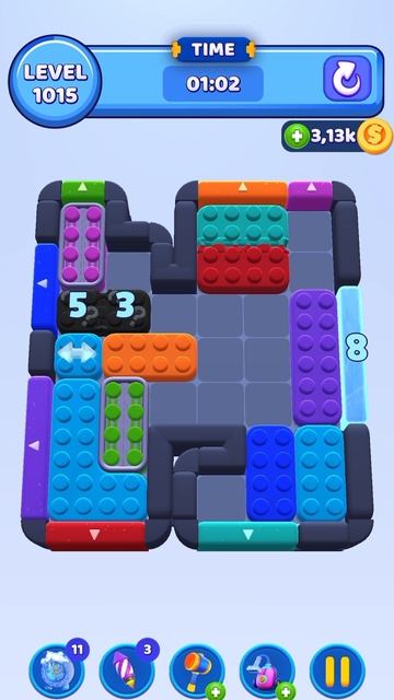 Color Block Jam 1015 Уровень смотреть онлайн