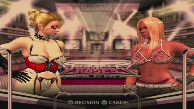 Rumble Roses PS2 08 Mistress Spencer Vs Aisha