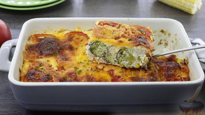 Овощи с сырным вкусом. ТВОРОЖНАЯ ЗАПЕКАНКА С БРОККОЛИ смотреть онлайн