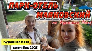 Парк-отель МАЯКОВСКИЙ на Куршской косе🫶🏼// Полный обзор территории и НОМЕРОВ🔥 Завтраки в отеле🤤
