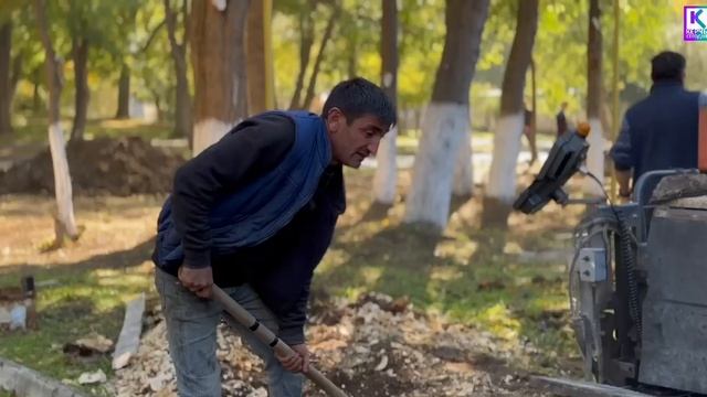 Возле храма святого апостола Андрея Первозванного ведутся дорожные работы смотреть онлайн