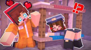 Девушка в камере ПРЕСТУПНИКОВ! ИСПЫТАНИЕ В ТЮРЬМЕ？! ВСЕ серии - Анимация для Майнкрафт