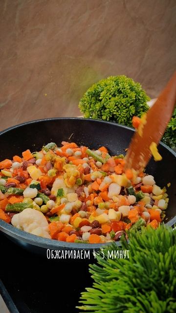 Сливочный рис с куриными сердечками 🧑🍳 #shorts