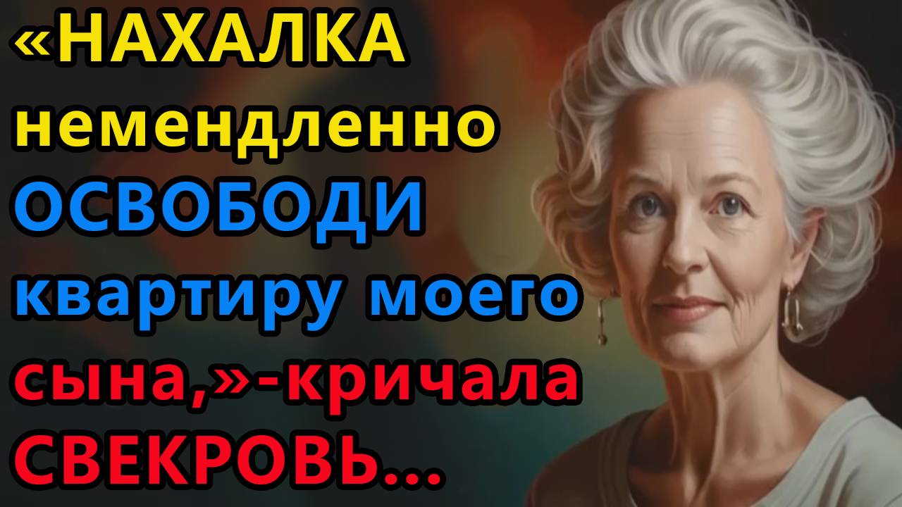 Истории из жизни. Нахалка, немедленно освободи квартиру моего Аудио рассказы, Жизненные истории смотреть онлайн