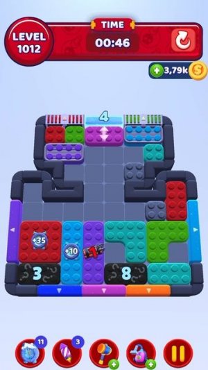 Color Block Jam 1012 Уровень