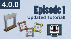 e01 - [Обновлено для версии 4.0.0] Начало работы — Уроки по Minecraft Transit Railway. Эпизод 1