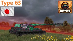 МИР ТАНКОВ. Type 63 - японский тяжёлый прем танк 8 уровня.