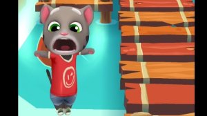 Говорящий Том бег за золотом.Бегите, прыгайте и мчитесь с Говорящим Томом в увлекательной погоне за