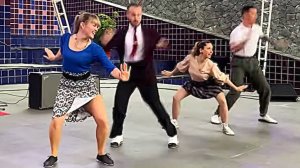 Безумное выступление в стиле буги-вуги - Sondre & Tanya, Ludo & Stacy. #Танцы