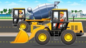 МУЛЬТИК МАШИНКИ ВИДЕО ПРО МАШИНКИ СПАСАЮТ БЕТОНОМЕШАЛКУ МУЛЬТФИЛЬМЫ ЦВЕТНЫЕ МАШИНКИ ИГРУШКИ МАШИНКИ