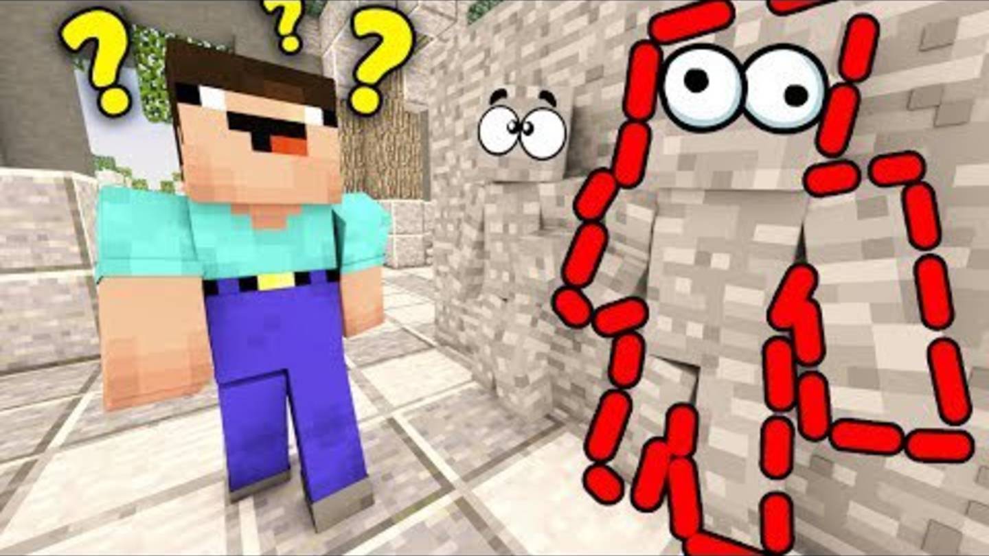 НУБ ЗАТРОЛЛЕН ПРО СКИНОМ КАМНЯ В МАЙНКРАФТ! ТРОЛЛИНГ ПРО НЕВИДИМКОЙ В МАЙНКРАФТ~100% ТРОЛЛИНГ НУБА! смотреть онлайн