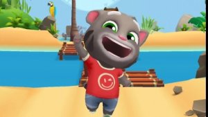 Говорящий Том бег за золотом.Бегите, прыгайте и мчитесь с Говорящим Томом в увлекательной погоне за