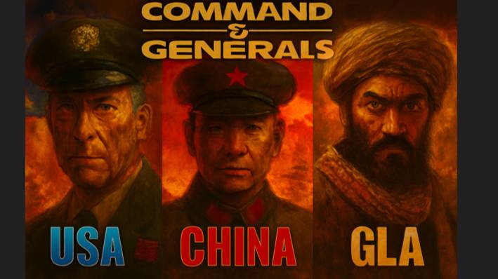 Generals: Когда три силы сходятся в пыльной буре смотреть онлайн