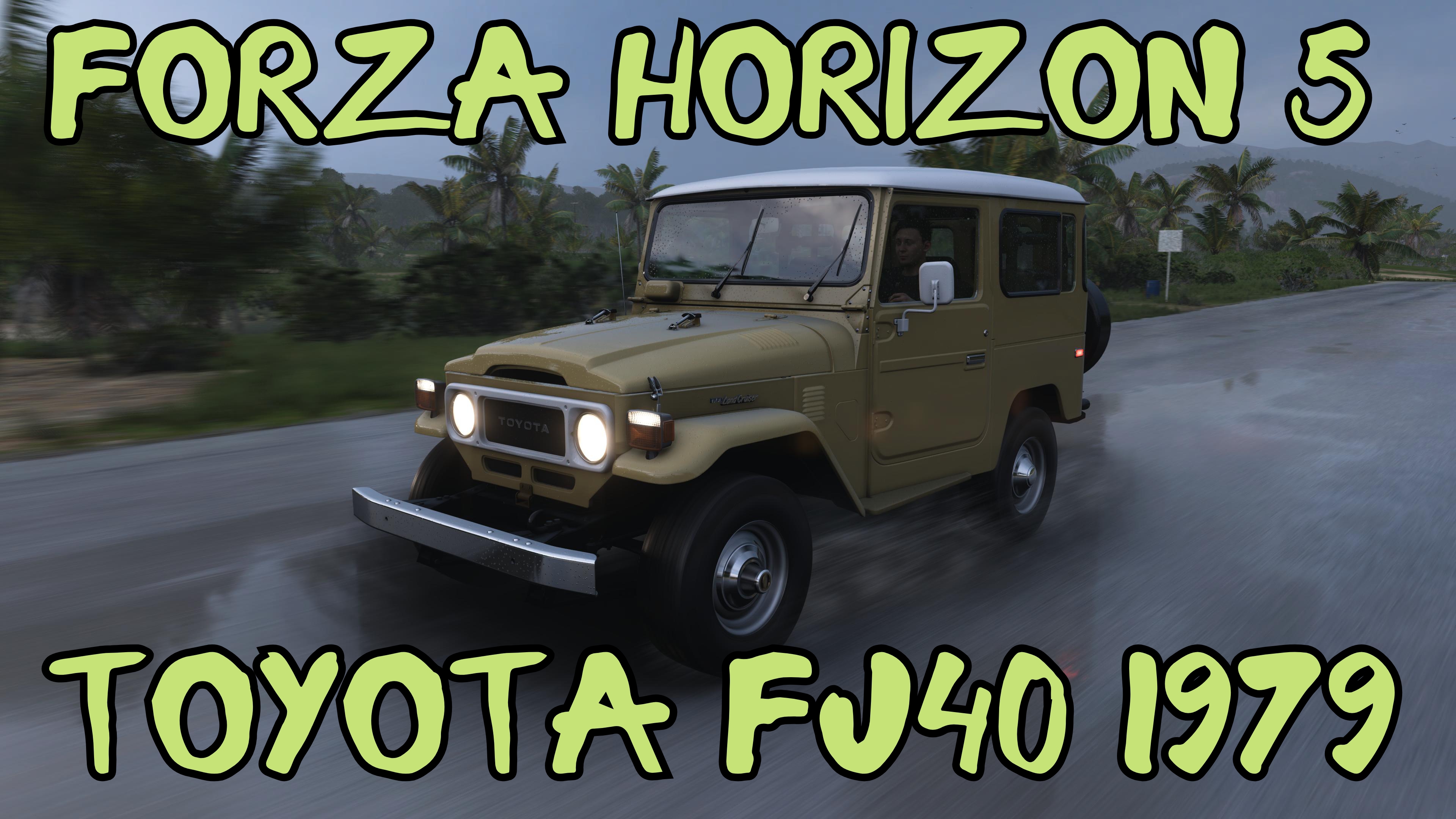 Внедорожный ветеран возвращается! Toyota FJ40 1979 в Forza Horizon 5 🚗🌲 смотреть онлайн