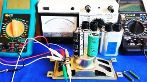 Проверим ЭЛЕКТРОННУЮ СХЕМУ для проверки Параллельного сопротивления конденсатора