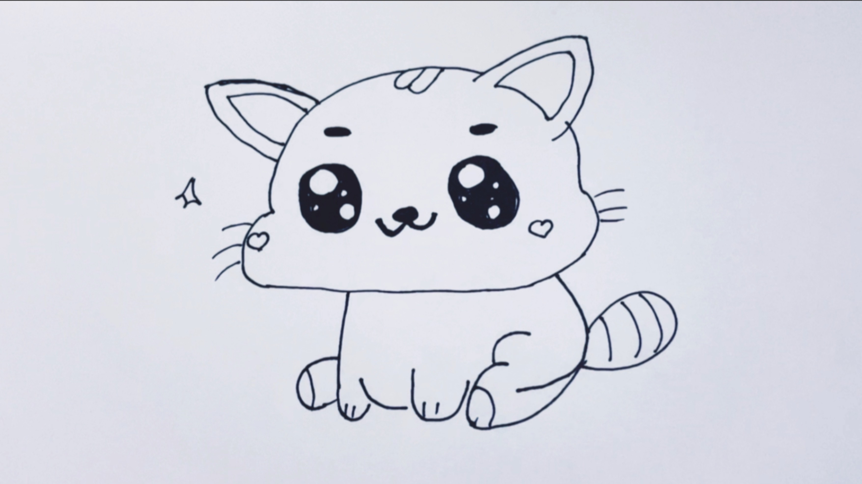 Котёнок. Рисуем Вместе. смотреть онлайн