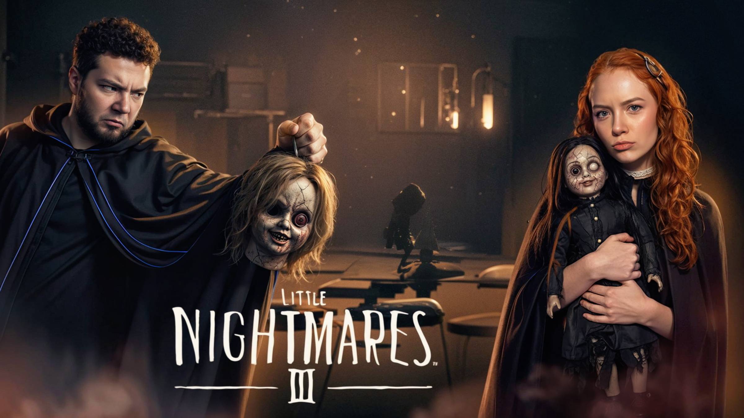 СТРАШНЫЕ КУКЛЫ ОХОТЯТСЯ НА НАС💀 | Little Nightmares 3 #4 смотреть онлайн